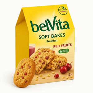 BelVita Breakfast Soft Bakes Red Fruits 250g BelVita - Butikkom