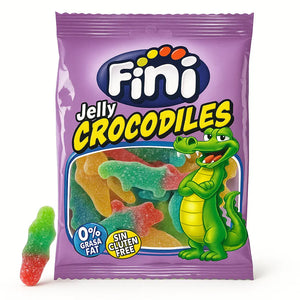 Fini Crocodiles Sour 75g Fini - Butikkom