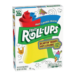 Fruit Roll-Ups Blastin' Berry Hot Colors 141g Betty Crocker - Butikkom