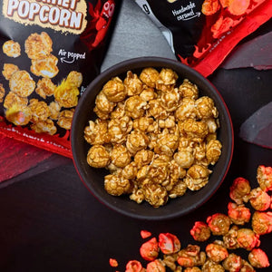Gourmet Popcorn Spicy Caramel 120g HOT CHIP - Butikkom