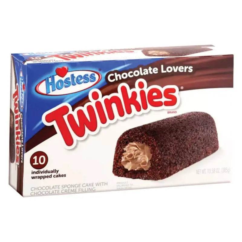 Hostess Twinkies Chocolate 385g Hostess - Butikkom