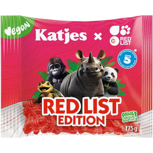 Katjes Red List Edition 175g Katjes - Butikkom