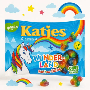 Katjes Wunderland Rainbow 175g Katjes - Butikkom