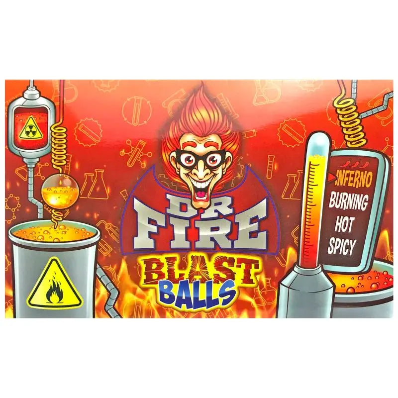 Dr.Fire Blast Balls Extreme Hot Candy 90g Bazooka - Butikkom