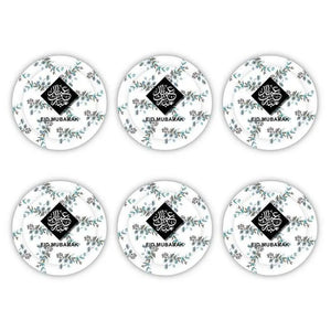 Eid Mubarak Papperstallrikar & Muggar 12st Butikkom - Butikkom