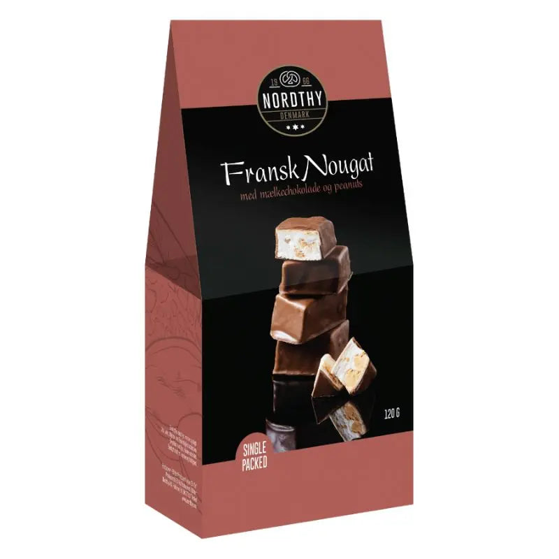Luxury Fudge Jordnöt & Choklad 120g Nordthy - Butikkom