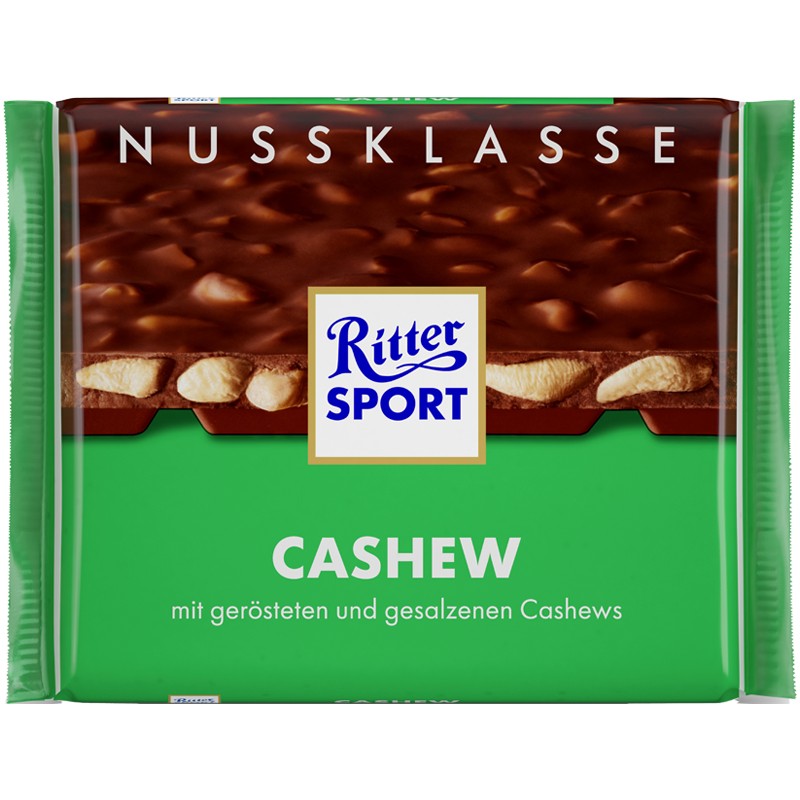 Ritter Sport Cashew 100g Ritter Sport - Butikkom