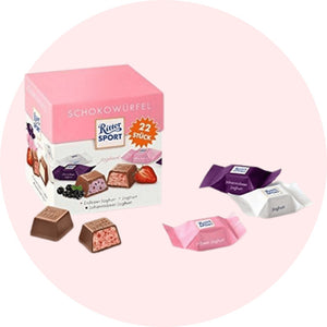 Ritter Sport Choklad Yoghurt 22st, 176g Ritter Sport - Butikkom