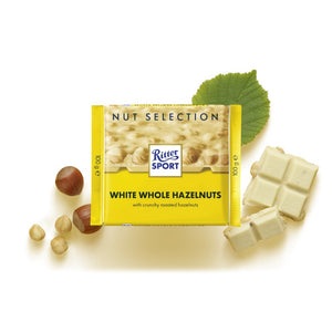 Ritter Sport White Whole Hazelnuts 100g Ritter Sport - Butikkom