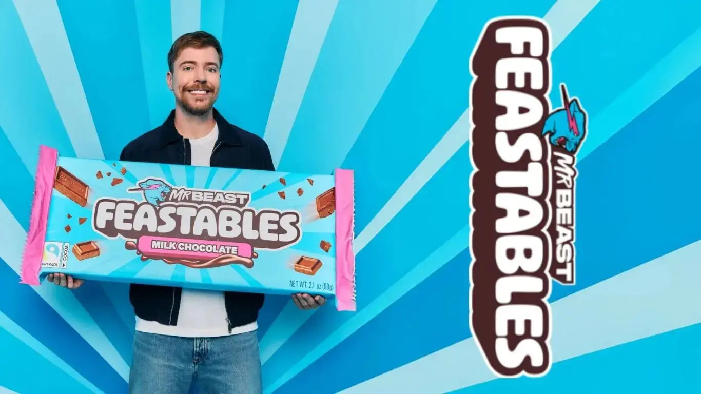 MrBeast choklad och importgodis hos Butikkom