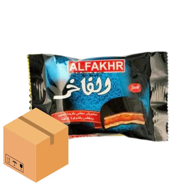 Alfakhr Sandwich Dark 12 x 30g Alkhier Food - Butikkom