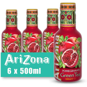 Arizona Pomegranate Green Tea 6 x 500ml