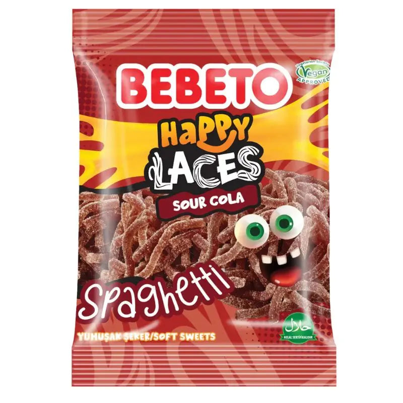 BEBETO Spagetti Sour Cola 70g BEBETO - Butikkom
