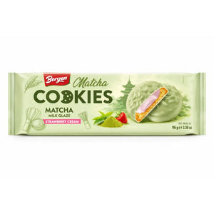 Bergen Cookies Matcha Strawberry Cream 96g