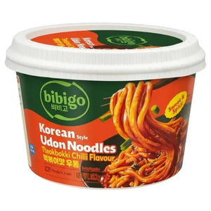 Bibigo Koreanska udonnudlar Ttekobokki Chilismak 187,2g