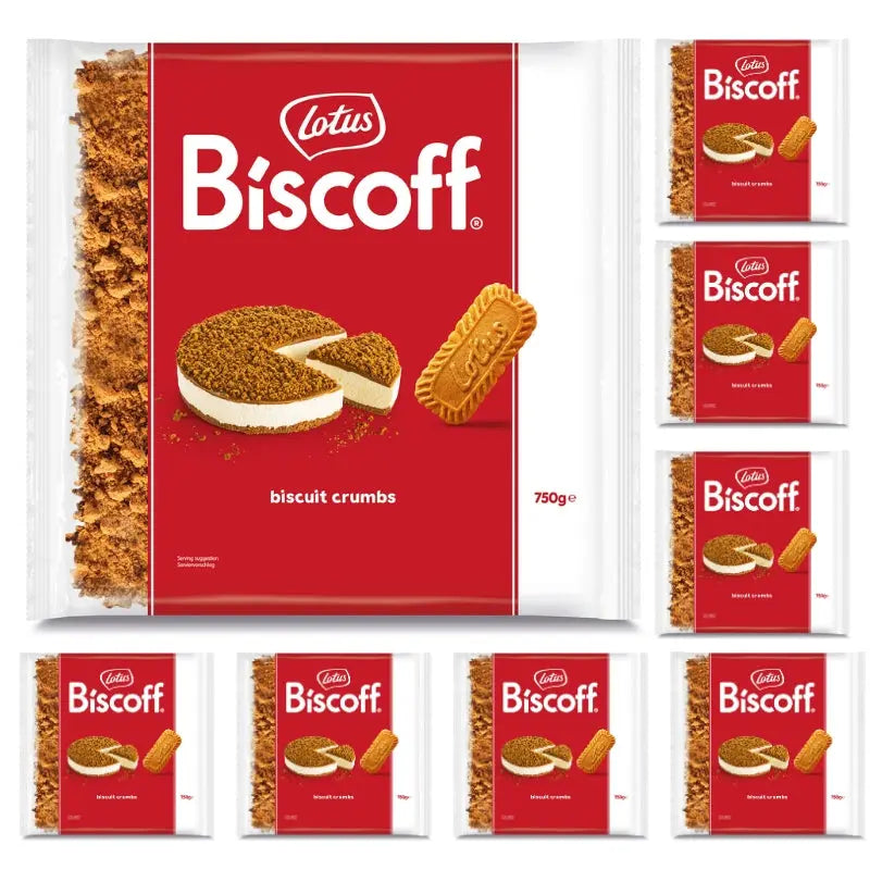 Biscoff Crumble Bag 8 x 750g Butikkom - Butikkom