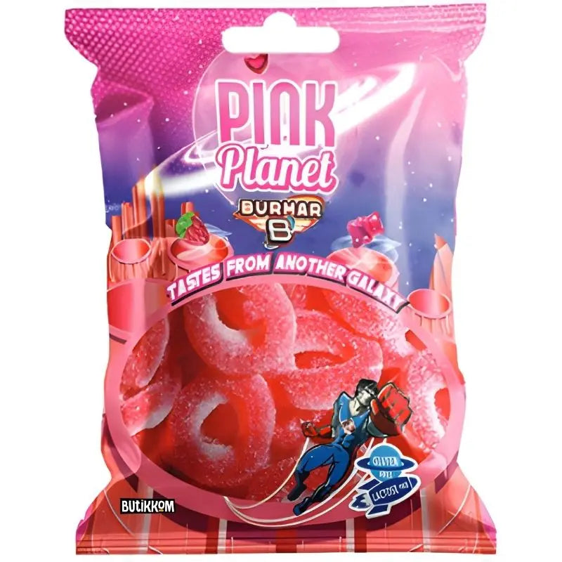 Burmar Sugar Strawberry Ring 100g BURMAR - Butikkom
