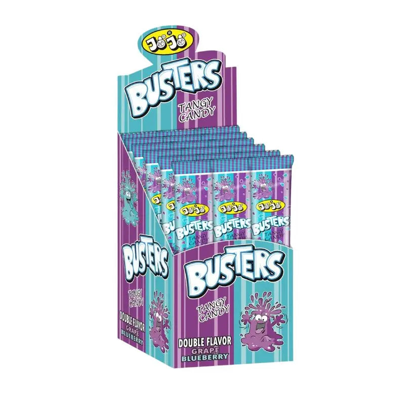 Busters Tangy Candy Grape Blueberry 1st x 60g Busters - Butikkom