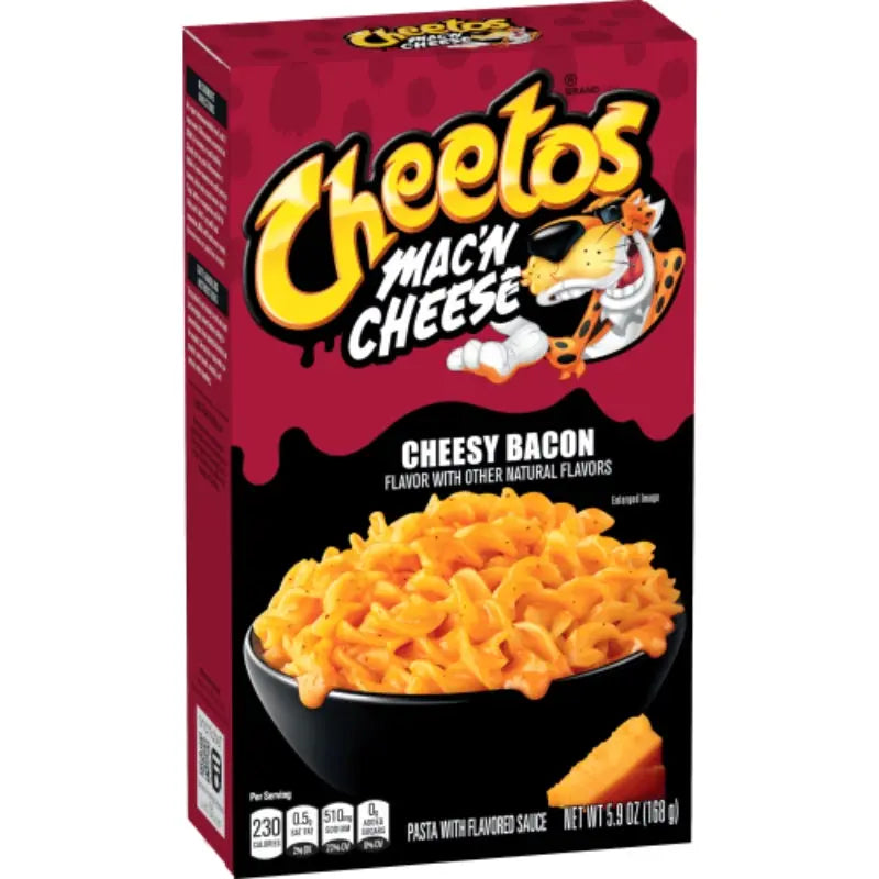 Cheetos Mac'n Cheese Cheesy Bacon 168g Cheetos - Butikkom