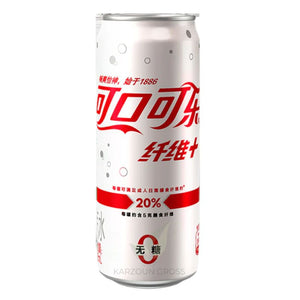 Coca Cola Fiber Plus Sugar Free Slim can 330ml