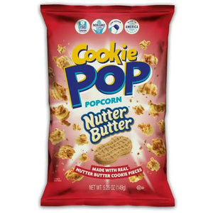 Cookie Pop Popcorn nøddesmør 149 g