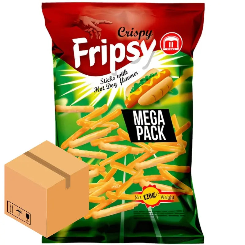 Crispy Fripsy Hot Dog 12 x 120g MAKC - Butikkom