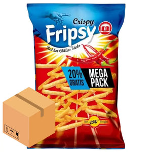 Crispy Fripsy Red Hot Chili 12 x 120g