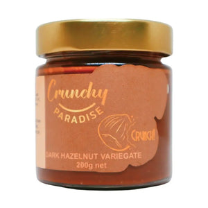 Crunchy Chokoladecreme &amp; knuste hasselnødder 200g 