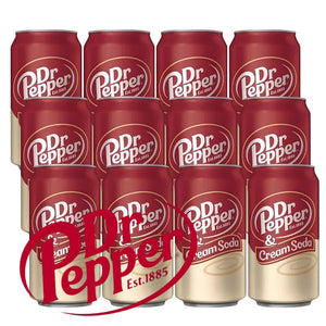 Dr Pepper Cream Soda 12 x 355ml