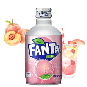 Fanta Peach flaske 300ml japansk
