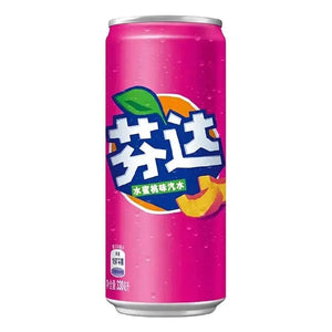 Fanta hvid fersken 330 ml