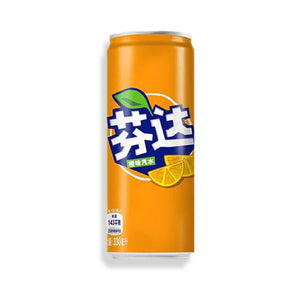 Fanta Orange Slim can 330ml
