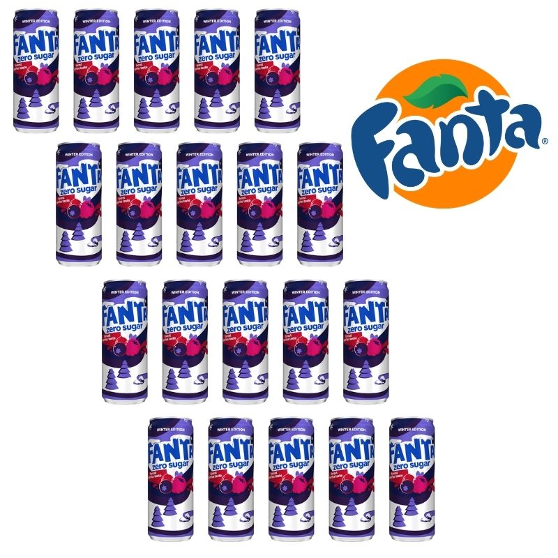 Fanta Zero Forest Berries 20 x 330ml