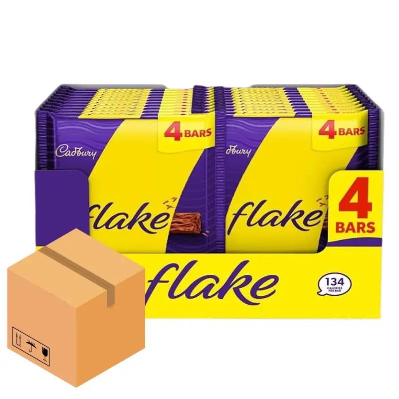 Flake Chocolate Bar 4Pack x 20st Butikkom - Butikkom