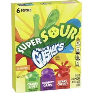 Frugt Gushers Super Sour 138g