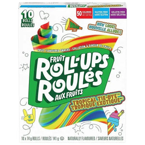 Fruit Roll-Ups Tropical Tie-Dye 10-pak