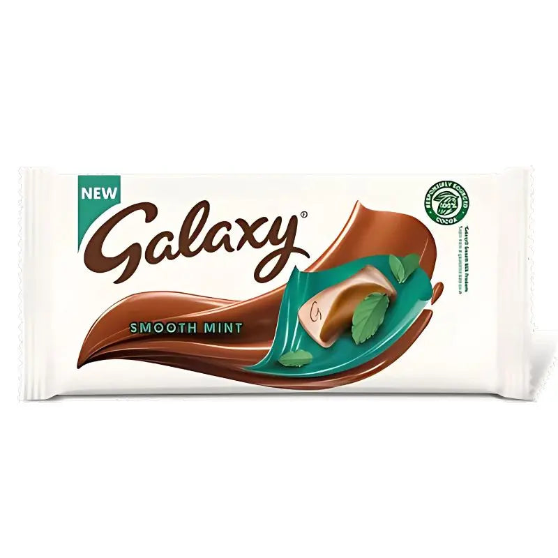 Galaxy Smooth Mint Chocolate 110g Galaxy Choklad - Butikkom