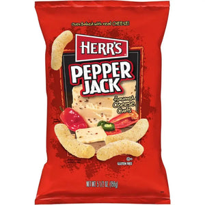 Mænds Pepper Jack Cheese Curls 156g