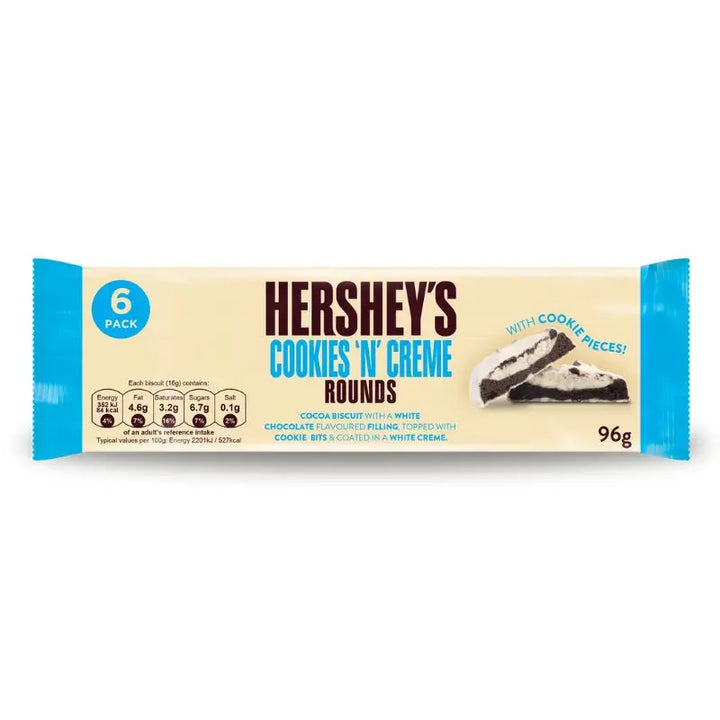 Hershey's Cookies 'n Creme Rounds 96g Hershey's - Butikkom