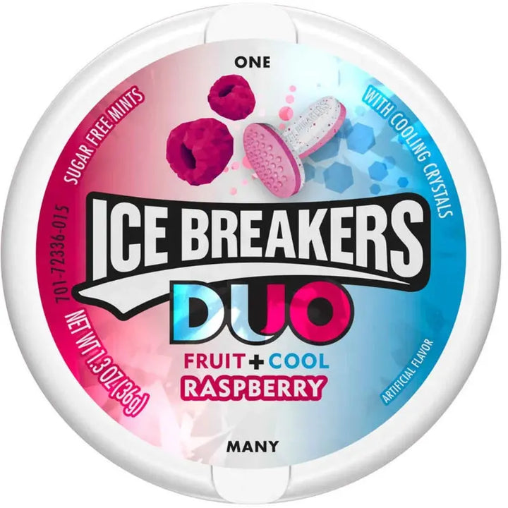 Ice Breakers Duo Raspberry Mints 36g Ice Breakers - Butikkom