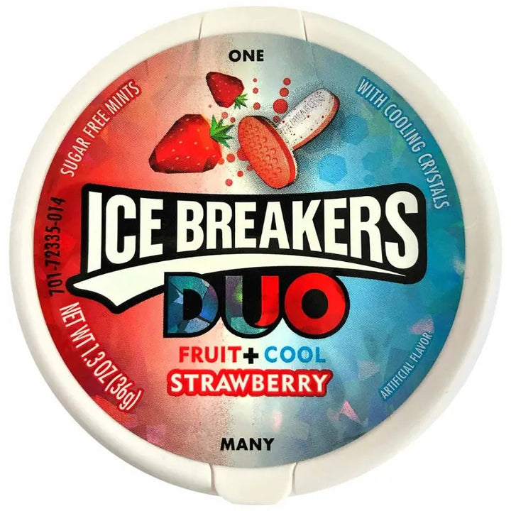 Ice Breakers Duo Strawberry 36g Ice Breakers - Butikkom
