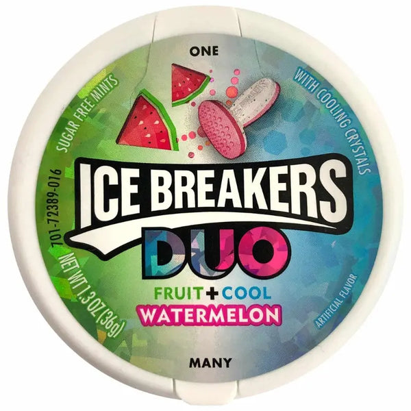 Ice Breakers Duo Watermelon 36g Ice Breakers - Butikkom