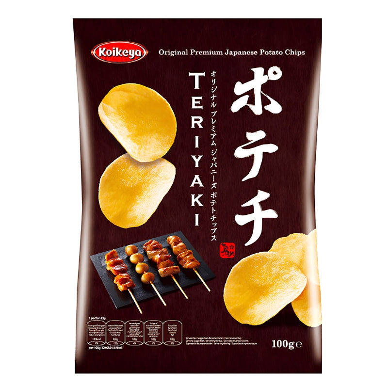 Koikeya Potechi Teriyaki Chips 100g