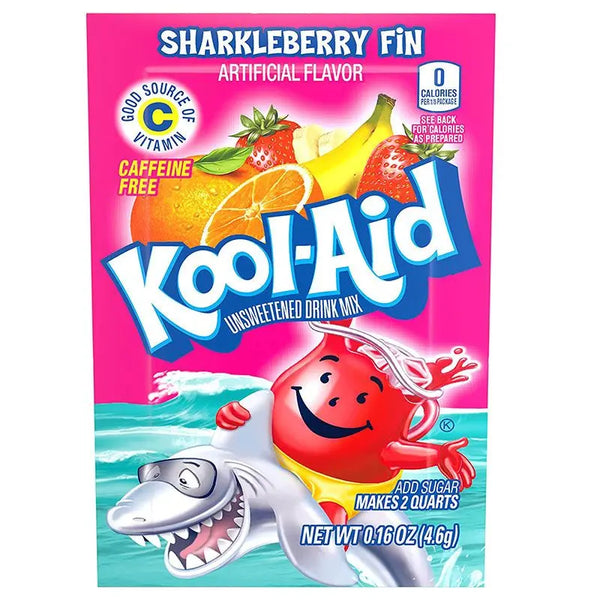 Kool-Aid Sharkleberry Fin 4,6g Kool-Aid - Butikkom