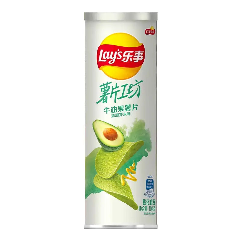 Lay's Potato & Avocado Sweet Mustard Flavor 104g Lay's - Butikkom