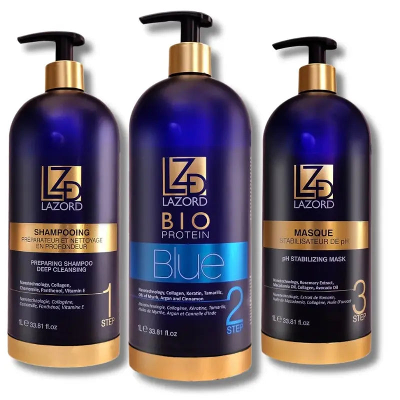 Lazord Bio Protein Blue Kit 3x1L Lazord - Butikkom