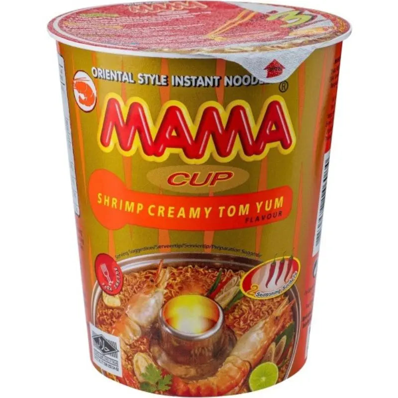 Mama Creamy Tom Yum Nudelkopp 70g Butikkom