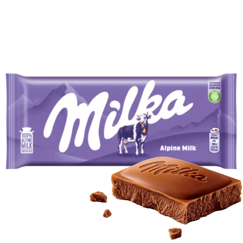 Milka Alpine Milk 100g Milka - Butikkom