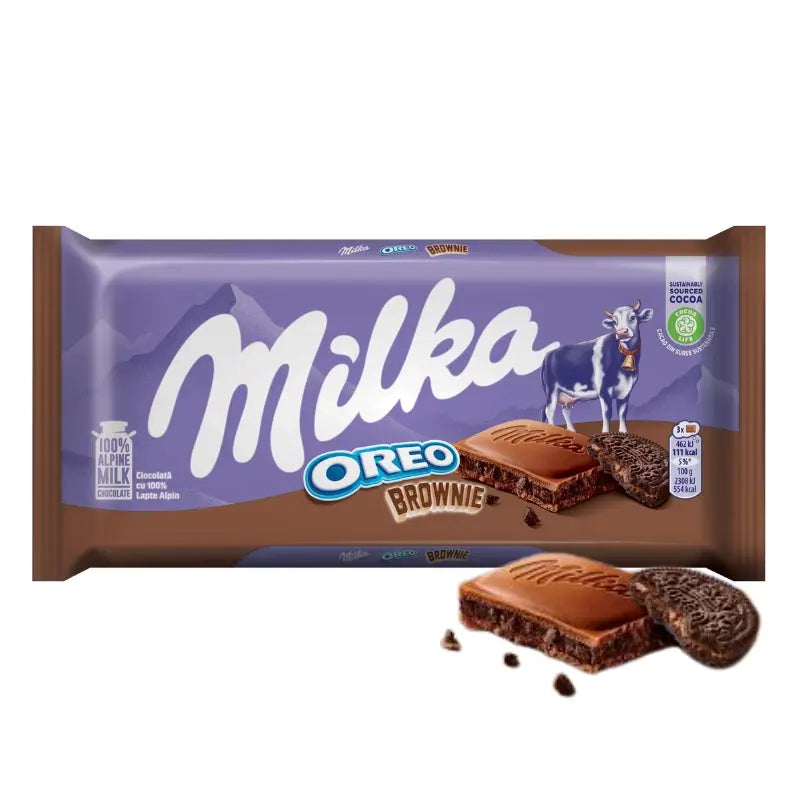 Milka Oreo Brownie 100g Milka - Butikkom