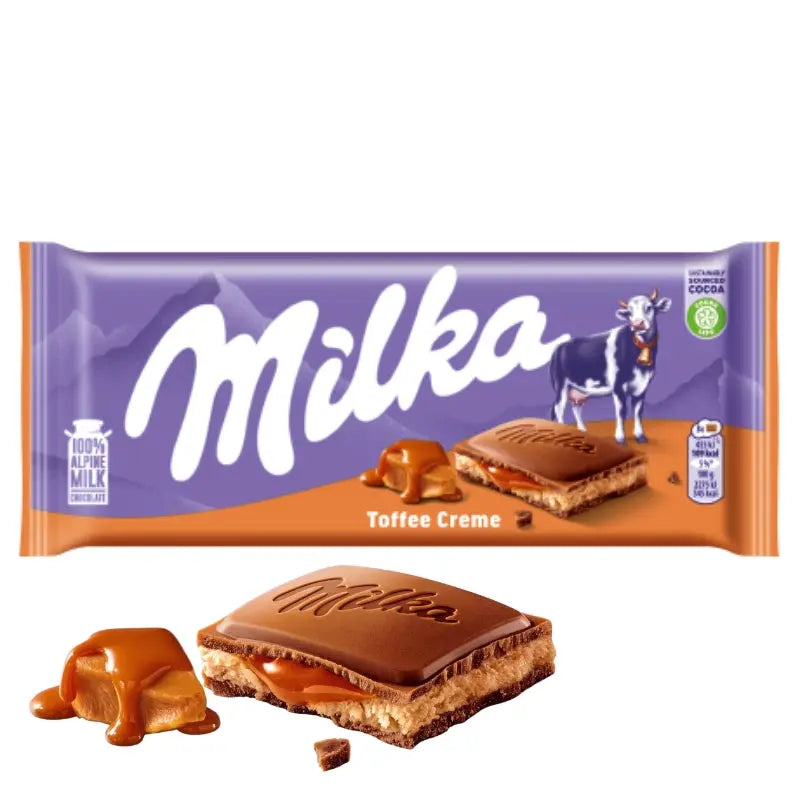 Milka Toffee Creme 100g Milka - Butikkom